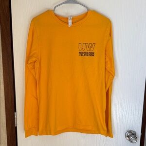 Bella Canvas Yellow Long Sleeve Tee